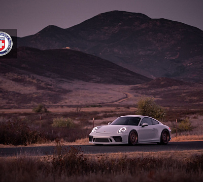 Фото дисков HRE 501 на Porsche 911 VII