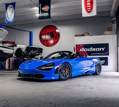 Фото дисков Strasse Wheels SV4 Deep Concave FS на McLaren 720S