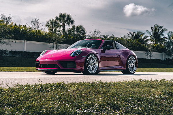 Фото дисков Anrky RS1 Глянцевый лак на Porsche 911 VIII
