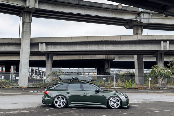 Фото дисков Brixton Forged TR06 Серебро на Audi A/RS 6 (C8)