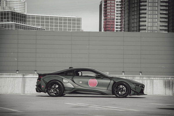 Фото дисков Savini SV80 Черный сатин на BMW i8