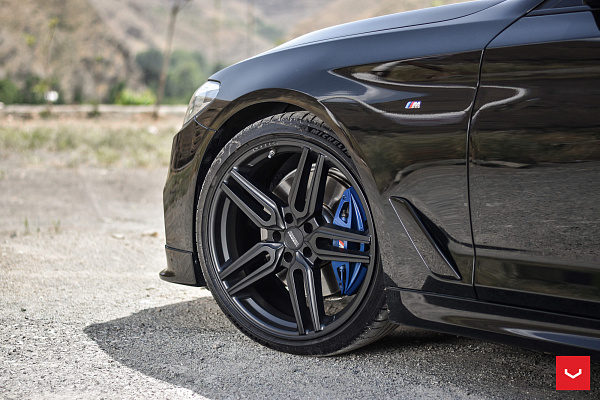 Фото дисков Vossen HF-1 Черный сатин на BMW 5/M5 (G30/F90)