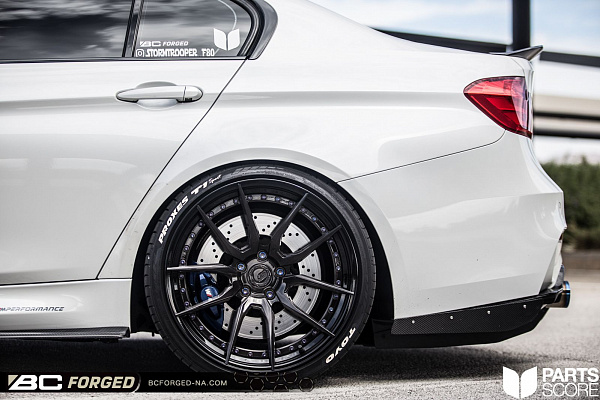 Фото дисков BC Forged HCA162 Глянцевый темный лак на BMW 3/M3 (F3x/F80)