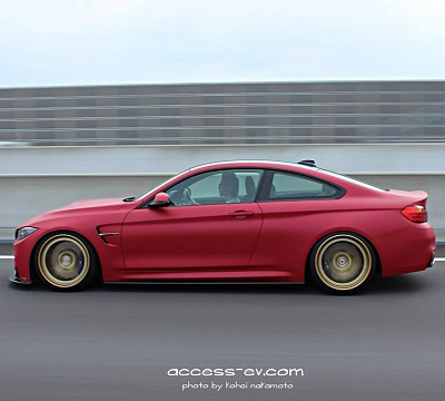 Фото дисков HRE S101 на BMW 4/M4 (F32/F82)