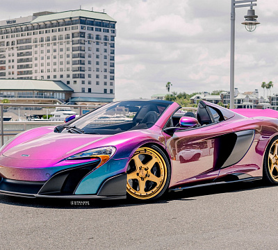 Фото дисков Strasse Wheels SV5 Deep Concave Duoblock на McLaren 650S