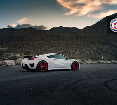 Фото дисков HRE P204 на Acura NSX II