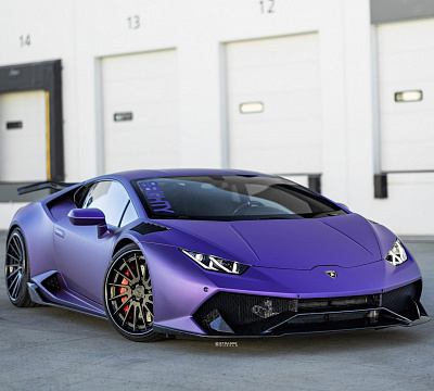 Фото дисков Strasse Wheels SV15T Deep Concave FS на Lamborghini Huracan