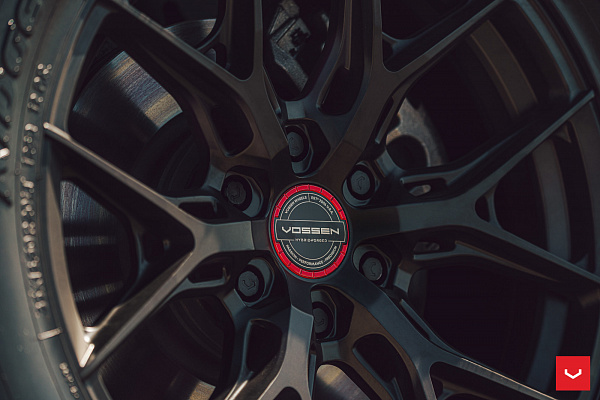 Фото дисков Vossen HF6-4 Черный сатин на Ram 1500 V