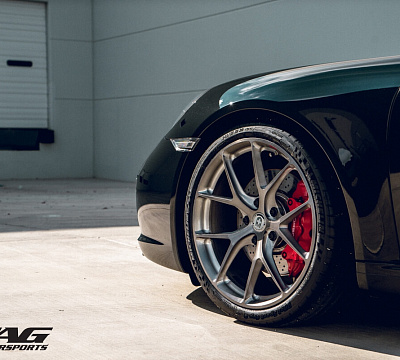 Фото дисков HRE P101 на Porsche 911 VII