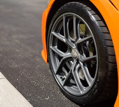 Фото дисков HRE P101SC на Acura NSX II