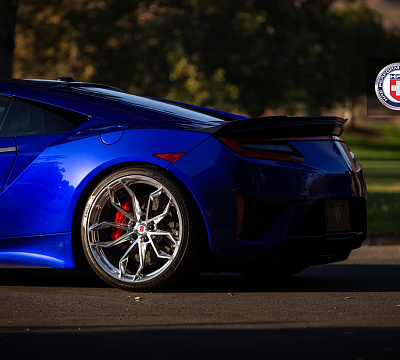 Фото дисков HRE P201 на Acura NSX II