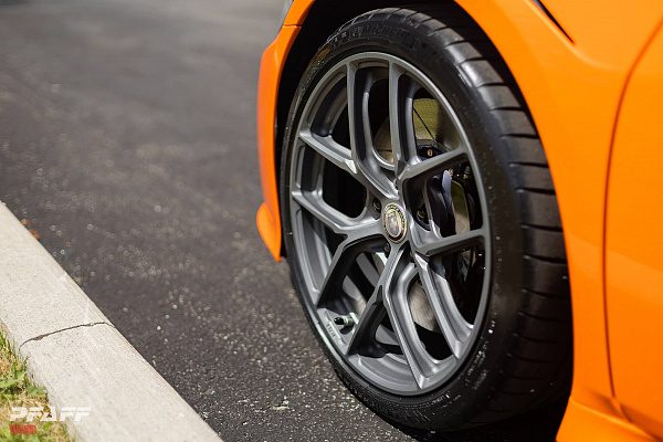 Фото дисков HRE P101SC Сатиновый графит на Acura NSX II