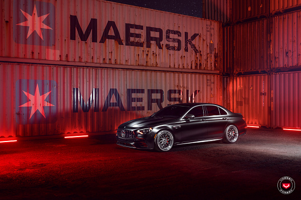 Фото дисков Vossen GEN-03 (3-piece) Черный сатин на Mercedes-Benz E-Class (W213, S213, C238)