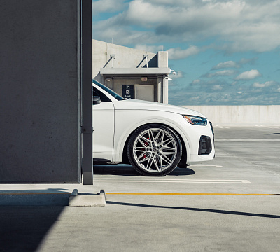 Фото дисков Vossen HF-7 на Audi Q5 GU