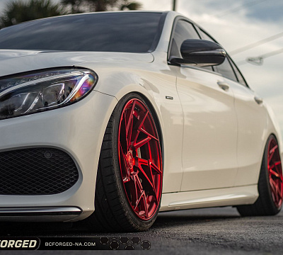 Фото дисков BC Forged HCA222 на Mercedes-Benz C-Class (W205)