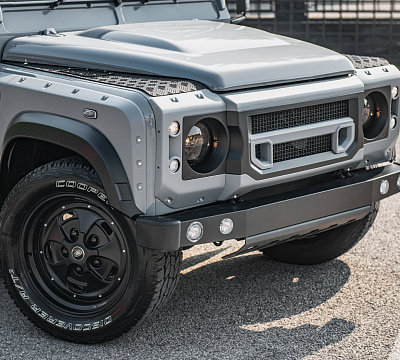 Фото дисков Kahn Rostyle Inspired RS на Land Rover Defender I