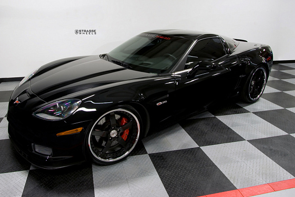 Фото дисков Strasse Wheels S5 Signature Другой цвет на Chevrolet Corvette C6