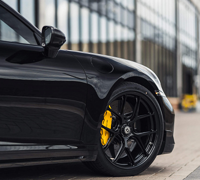 Фото дисков HRE R101 Lightweight на Porsche 911 VIII