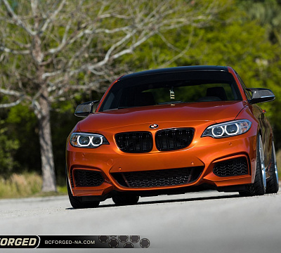 Фото дисков BC Forged LE52 // MLE52 на BMW 2/M2 (F22/F87)