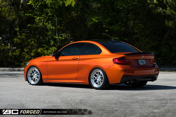 Фото дисков BC Forged LE52 // MLE52 Глянцевый лак на BMW 2/M2 (F22/F87)