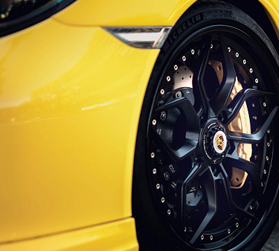 Фото дисков Brixton Forged PF9 на Porsche 911 VII