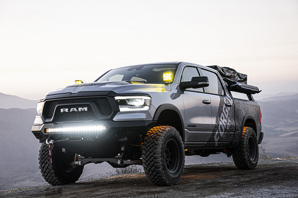 Фото дисков Black Rhino STADIUM Черный матовый на Ram 1500 V