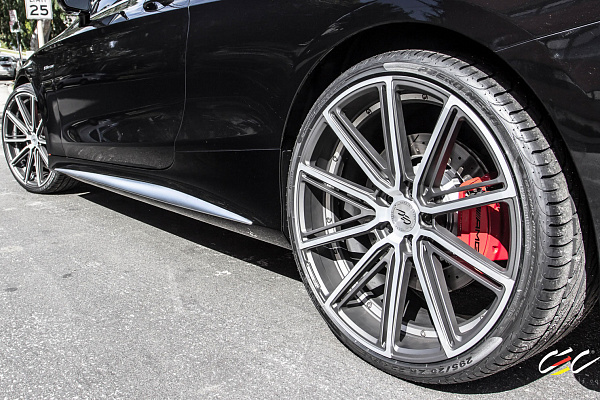 Фото дисков CEC C25 Сатиновый лак на Mercedes-Benz S-Class (W222, C217)