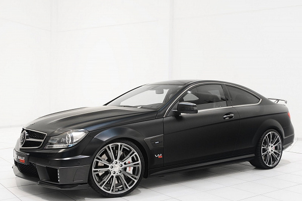 Фото дисков BRABUS Monoblock R Глянцевый графит на Mercedes-Benz C-Class (W204)