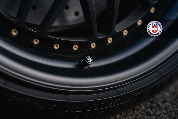 Фото дисков HRE 540 Черный сатин на BMW 4/M4 (F32/F82)