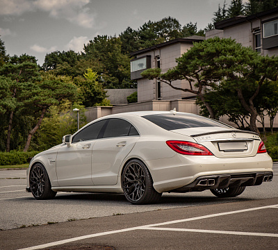 Фото дисков Vossen HF-2 на Mercedes-Benz CLS (C218)