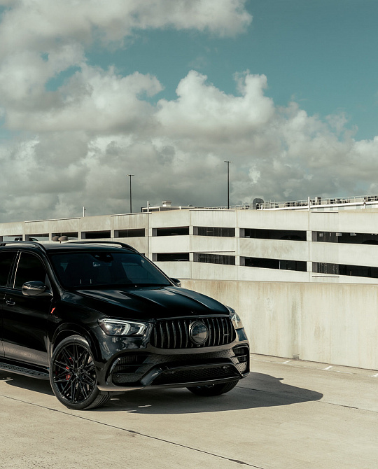 Фото дисков HF-7 Черный глянец на Mercedes-Benz GLE II