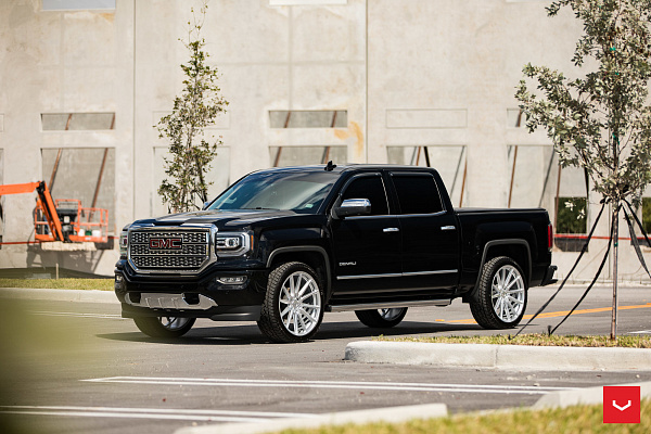 Фото дисков Vossen HF6-1 Серебро на GMC Sierra III