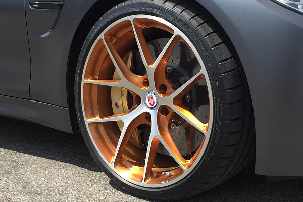 Фото дисков HRE P101 Алмазная проточка на BMW 4/M4 (F32/F82)