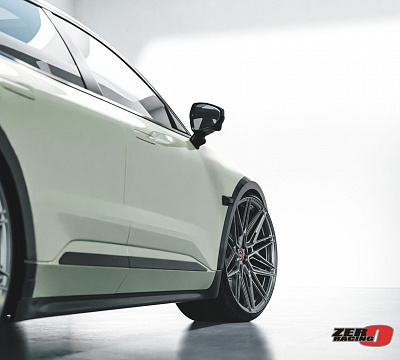 Фото дисков Vossen HF-7 на Zeekr 001