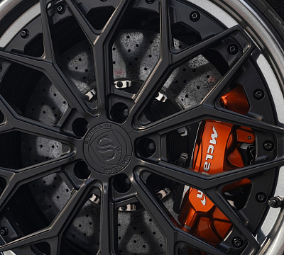 Фото дисков Strasse Wheels SV20M Deep Concave FS на McLaren 720S