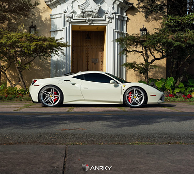 Фото дисков Anrky S1-X3 на Ferrari 488