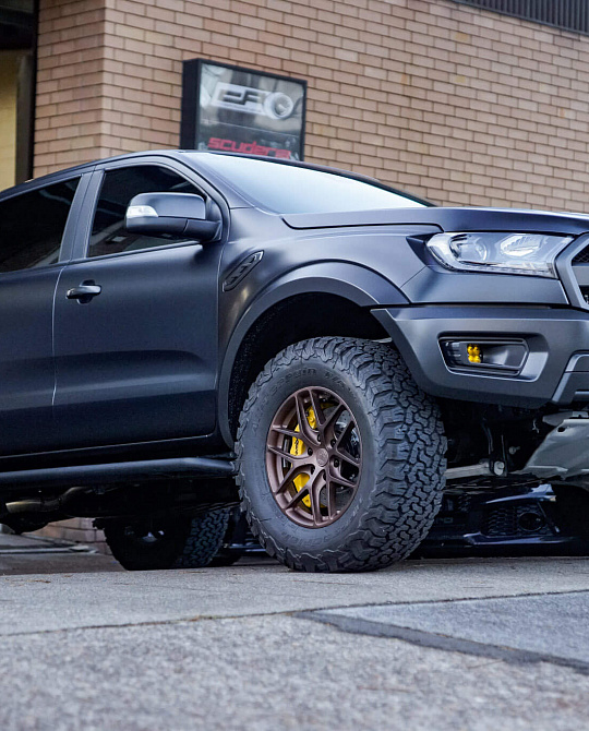 Фото дисков P161 Сатиновая бронза на Ford Ranger T6