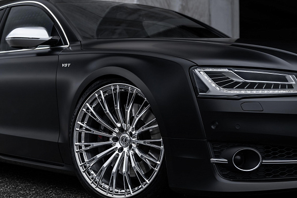 Фото дисков ST Wheels ST11 Полированный лак на Audi A/S 8 (D4)