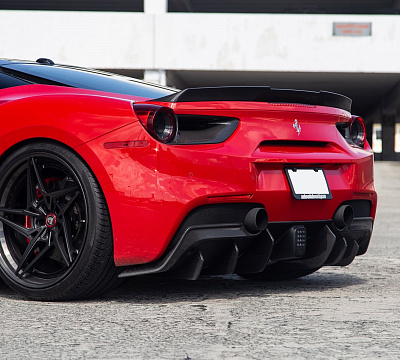 Фото дисков Anrky S3-X3 на Ferrari 488