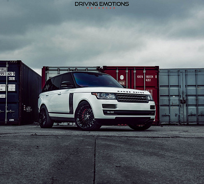 Фото дисков HRE S209 на Land Rover Range Rover IV