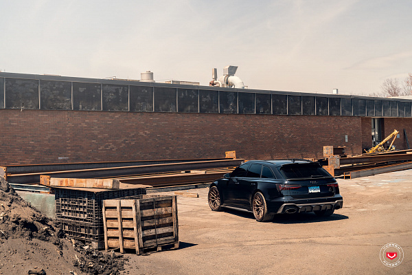 Фото дисков Vossen S17-01 (3-Piece) Сатиновая бронза на Audi A/RS 6 (C7)