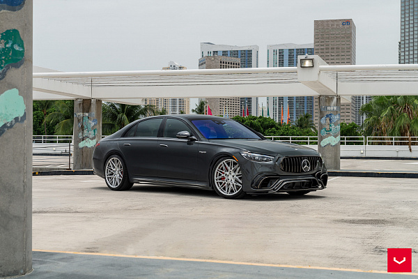 Фото дисков Vossen HF-7 Серебро на Mercedes-Benz S-Class (W223)