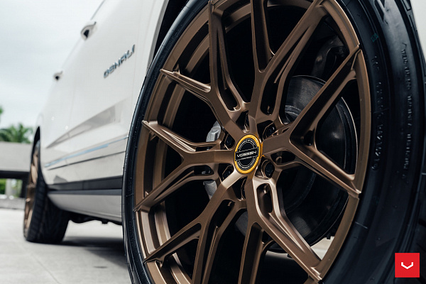 Фото дисков Vossen HF6-4 Сатиновая бронза на GMC Yukon V