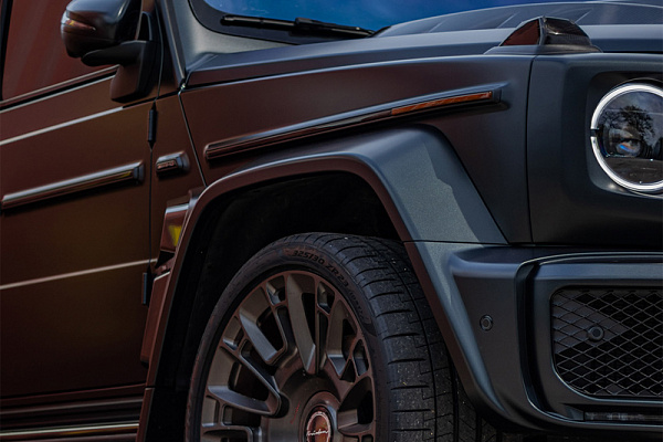 Фото дисков Brixton Forged LX03 Сатиновый темный лак на Mercedes-Benz G-Class III