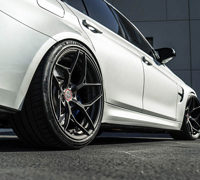 Фото дисков Brixton Forged PF5 на BMW 3/M3 (F3x/F80)