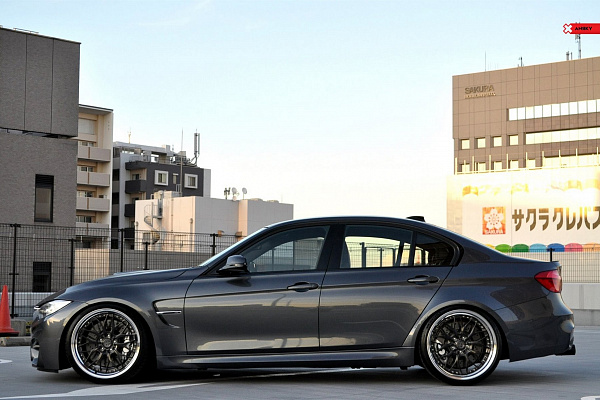 Фото дисков Anrky RS1 Черный сатин на BMW 3/M3 (F3x/F80)
