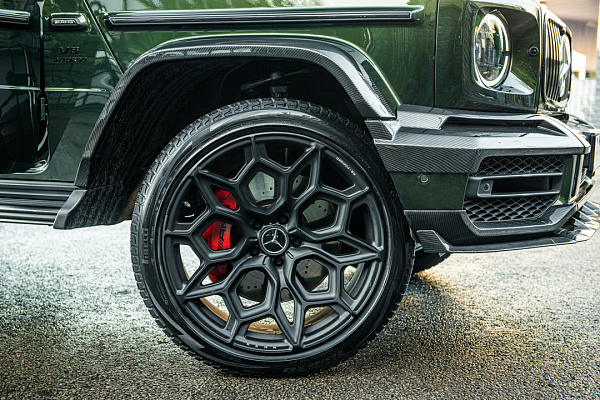 Фото дисков Kahn Type 57 RS Черный матовый на Mercedes-Benz G-Class III