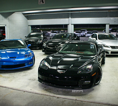 Фото дисков Strasse Wheels S5 Signature на Chevrolet Corvette C6