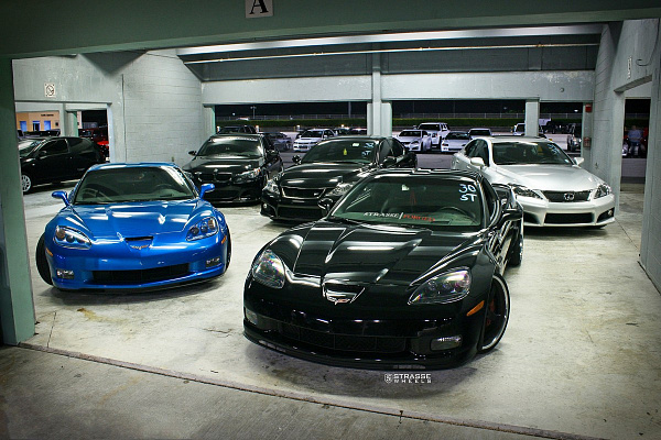 Фото дисков Strasse Wheels S5 Signature Другой цвет на Chevrolet Corvette C6