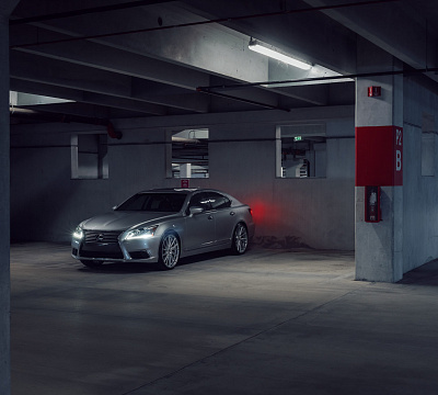 Фото дисков Vossen HF-4T на Lexus LS IV